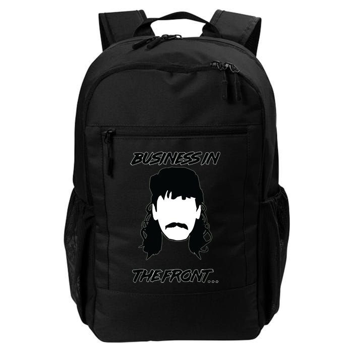 Mullet Business In The Front Party In The Back 80s Throwback Backpack