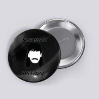 Mullet Business In The Front Party In The Back 80s Throwback Button