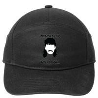 Mullet Business In The Front Party In The Back 80s Throwback 7-Panel Snapback Hat
