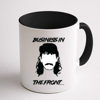 Mullet Business In The Front Party In The Back 80s Throwback Mug