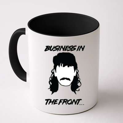 Mullet Business In The Front Party In The Back 80s Throwback Mug