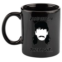 Mullet Business In The Front Party In The Back 80s Throwback 11oz C Handle Ceramic Mug