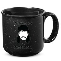 Mullet Business In The Front Party In The Back 80s Throwback 15oz Campfire Ceramic Mug