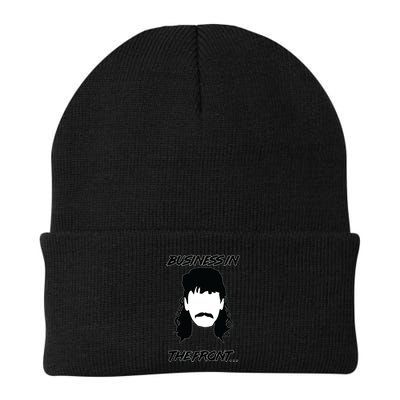 Mullet Business In The Front Party In The Back 80s Throwback Beanie