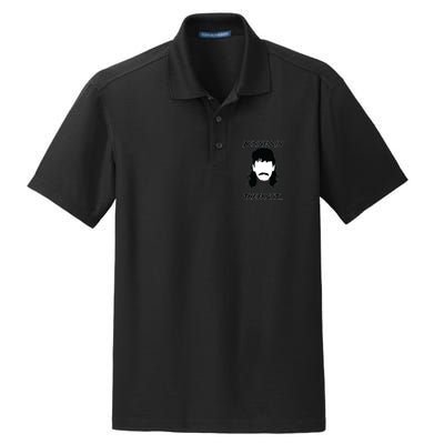 Mullet Business In The Front Party In The Back 80s Throwback Dry Zone Grid Polo