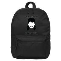 Mullet Business In The Front Party In The Back 80s Throwback 16 in Basic Backpack