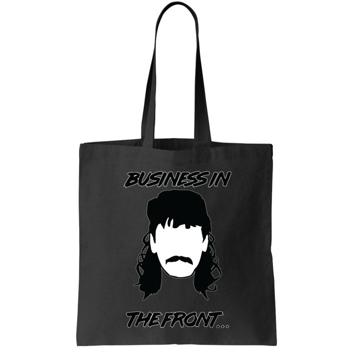 Mullet Business In The Front Party In The Back 80s Throwback Bag