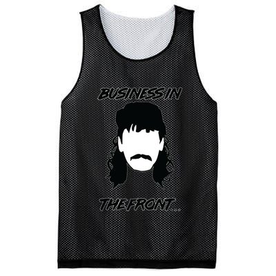 Mullet Business In The Front Party In The Back 80s Throwback Mesh Reversible Basketball Jersey Tank