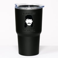 Mullet Business In The Front Party In The Back 80s Throwback Tumbler