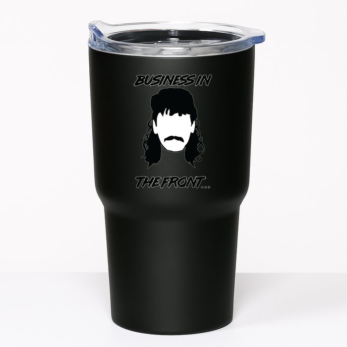 Mullet Business In The Front Party In The Back 80s Throwback Tumbler