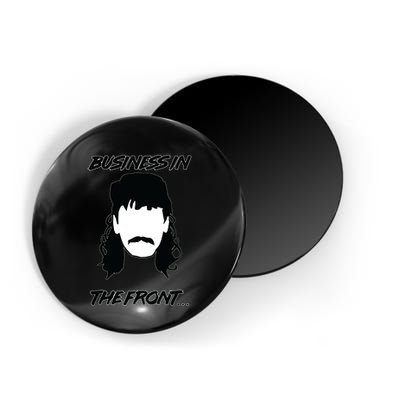 Mullet Business In The Front Party In The Back 80s Throwback Magnet