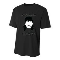 Mullet Business In The Front Party In The Back 80s Throwback Youth Performance Sprint T-Shirt