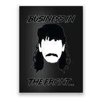 Mullet Business In The Front Party In The Back 80s Throwback Poster