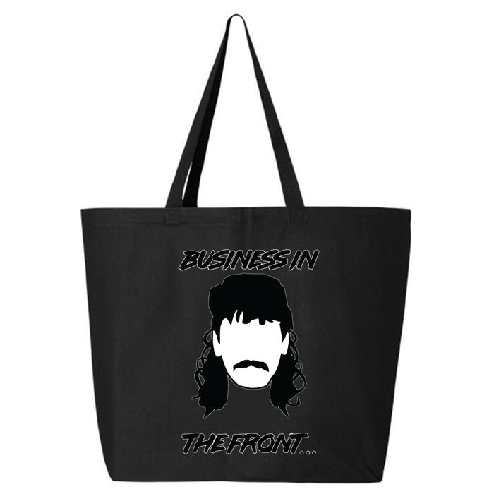 Mullet Business In The Front Party In The Back 80s Throwback 25L Jumbo Tote