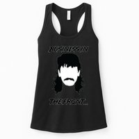 Mullet Business In The Front Party In The Back 80s Throwback Womens Tank Top