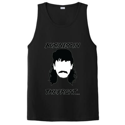 Mullet Business In The Front Party In The Back 80s Throwback PosiCharge Competitor Tank