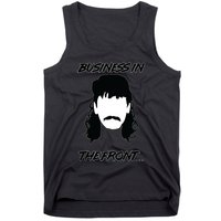 Mullet Business In The Front Party In The Back 80s Throwback Tank Top