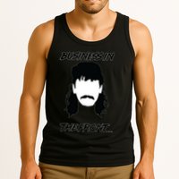 Mullet Business In The Front Party In The Back 80s Throwback Tank Top