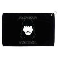 Mullet Business In The Front Party In The Back 80s Throwback Grommeted Golf Towel