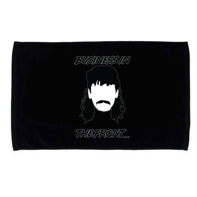 Mullet Business In The Front Party In The Back 80s Throwback Microfiber Hand Towel