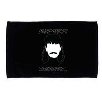 Mullet Business In The Front Party In The Back 80s Throwback Microfiber Hand Towel