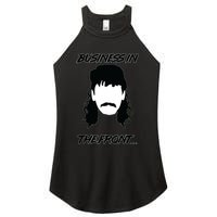Mullet Business In The Front Party In The Back 80s Throwback Women's Perfect Tri Rocker Tank