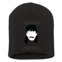 Mullet Business In The Front Party In The Back 80s Throwback Short Acrylic Beanie