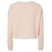 Mullet Business In The Front Party In The Back 80s Throwback Cropped Pullover Crew