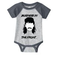 Mullet Business In The Front Party In The Back 80s Throwback Infant Baby Jersey Bodysuit
