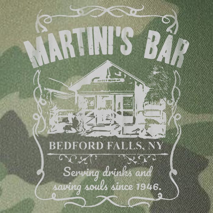 Martini's Bar It's A Wonderful Life Legacy Tie Dye Trucker Hat