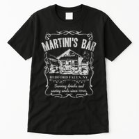 Martini's Bar It's A Wonderful Life Tall T-Shirt