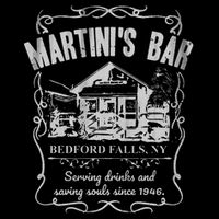 Martini's Bar It's A Wonderful Life Flatbill Hat