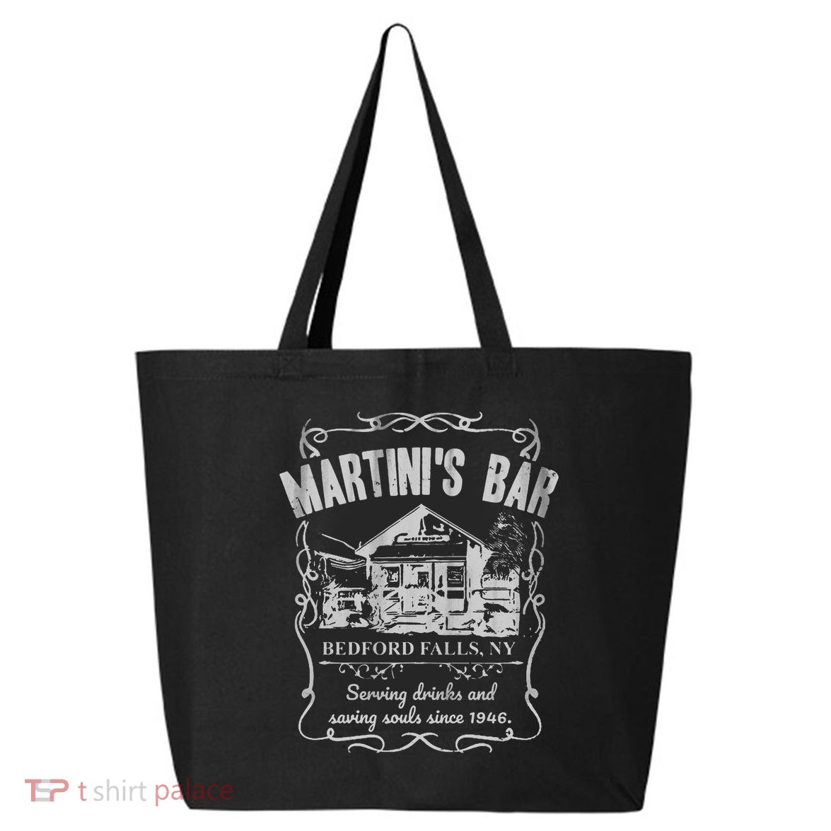 Martini's Bar It's A Wonderful Life 25L Jumbo Tote