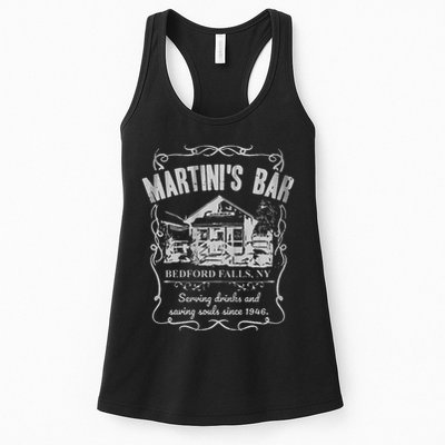 Martini's Bar It's A Wonderful Life Womens Tank Top