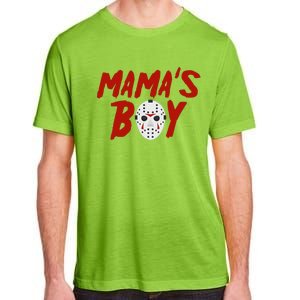 Mama´S Boy I Wish It Was Friday Halloween Adult ChromaSoft Performance T-Shirt