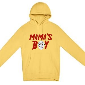 Mama´S Boy I Wish It Was Friday Halloween Premium Pullover Hoodie