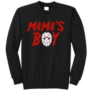 Mama´S Boy I Wish It Was Friday Halloween Sweatshirt