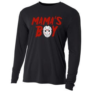 Mama´S Boy I Wish It Was Friday Halloween Cooling Performance Long Sleeve Crew