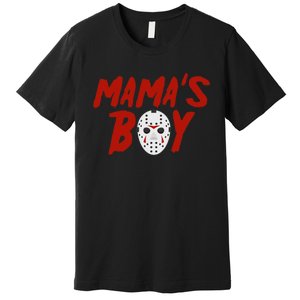 Mama´S Boy I Wish It Was Friday Halloween Premium T-Shirt