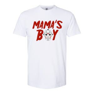 Mama´S Boy I Wish It Was Friday Halloween Softstyle CVC T-Shirt