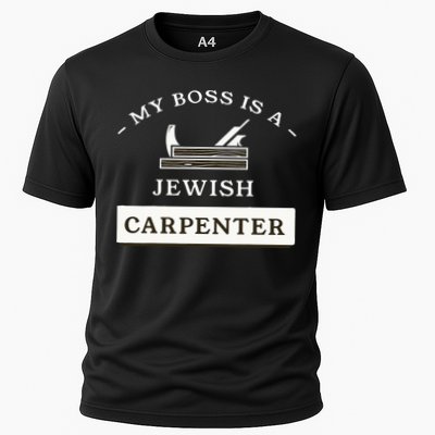 My Boss Is A Jewish Carpenter Performance Shirt