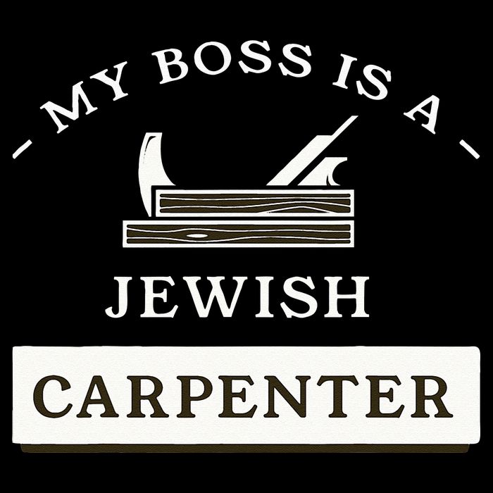 My Boss Is A Jewish Carpenter 16 in Basic Backpack