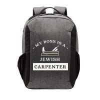 My Boss Is A Jewish Carpenter Vector Backpack