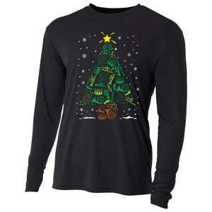 Marching Band Instrument Family Matching Christmas Tree Cooling Performance Long Sleeve Crew