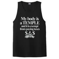 My Body Is A Temple And It Is Exempt From Paying PosiCharge Competitor Tank