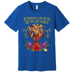 My Black Is Beautiful Black Magic Afro Melanin Great Gift Premium T-Shirt