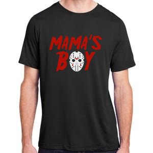 Mama´S Boy I Wish It Was Friday Halloween Adult ChromaSoft Performance T-Shirt