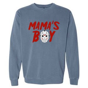 Mama´S Boy I Wish It Was Friday Halloween Garment-Dyed Sweatshirt