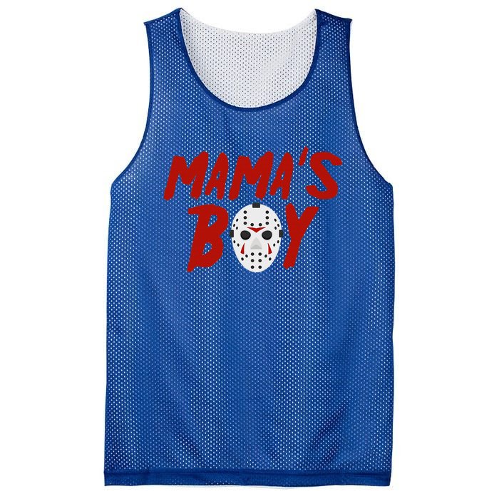 Mama´S Boy I Wish It Was Friday Halloween Mesh Reversible Basketball Jersey Tank