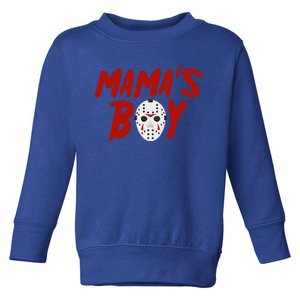 Mama´S Boy I Wish It Was Friday Halloween Toddler Sweatshirt